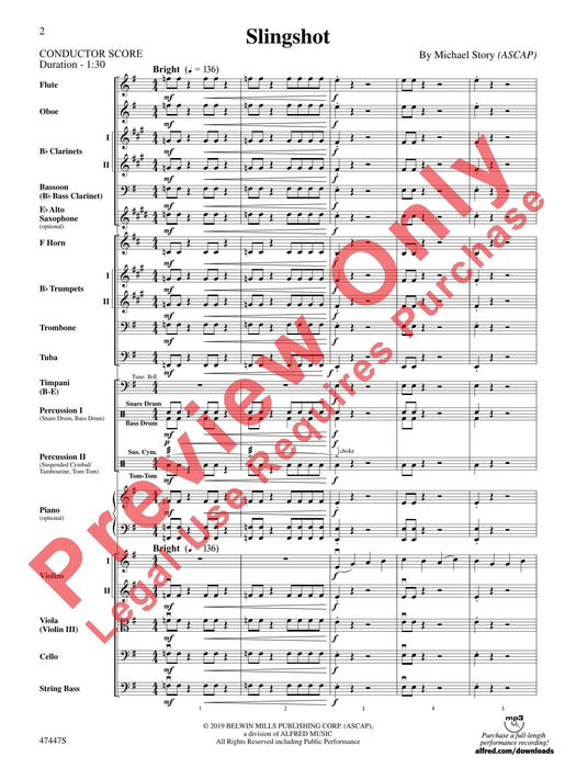 Slingshot 總譜 | 小雅音樂 Hsiaoya Music