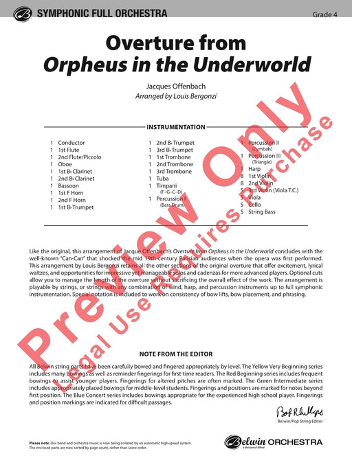 Overture from Orpheus in the Underworld 歐芬巴赫 序曲 奧菲斯 | 小雅音樂 Hsiaoya Music