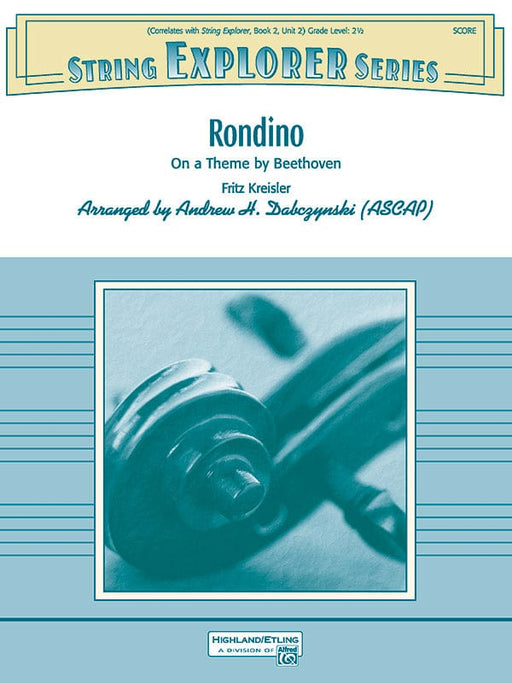 Rondino On a Theme by Beethoven 克萊斯勒 主題 總譜 | 小雅音樂 Hsiaoya Music