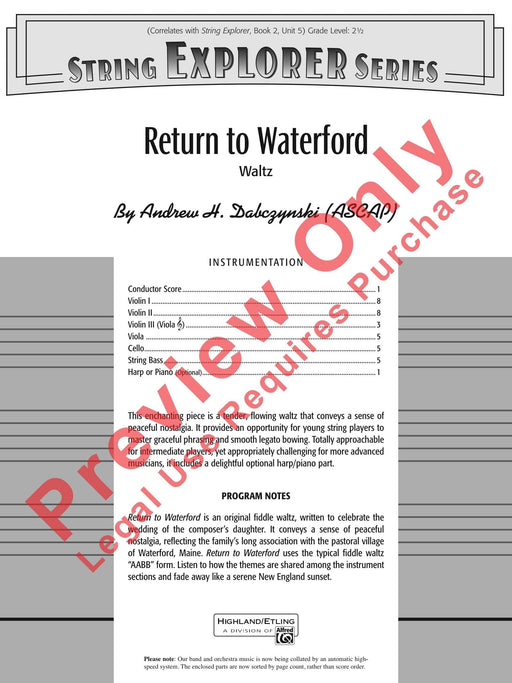 Return to Waterford Waltz 圓舞曲 | 小雅音樂 Hsiaoya Music