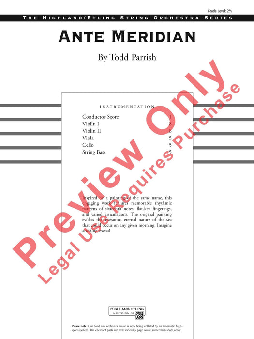 Ante Meridian | 小雅音樂 Hsiaoya Music