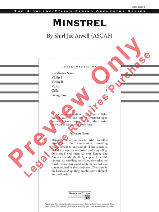 Minstrel | 小雅音樂 Hsiaoya Music