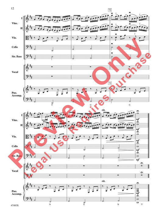 Christmas Canon As Performed by Trans-Siberian Orchestra 卡農曲 管弦樂團 總譜 | 小雅音樂 Hsiaoya Music