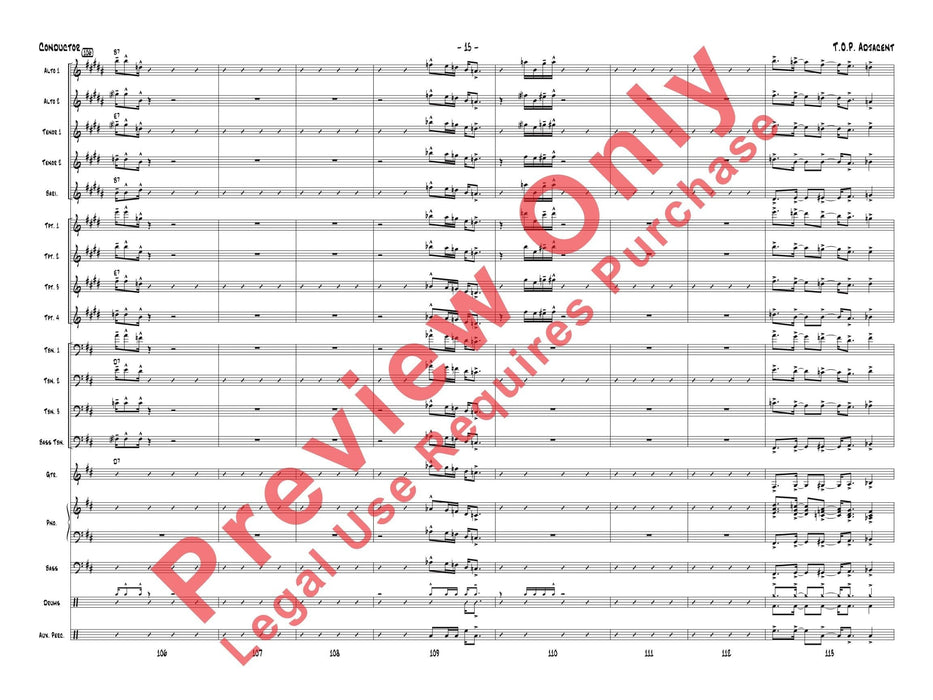 T.O.P. Adjacent As Recorded by Gordon Goodwin's Big Phat Band | 小雅音樂 Hsiaoya Music