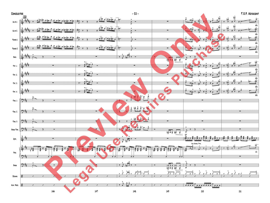 T.O.P. Adjacent As Recorded by Gordon Goodwin's Big Phat Band | 小雅音樂 Hsiaoya Music