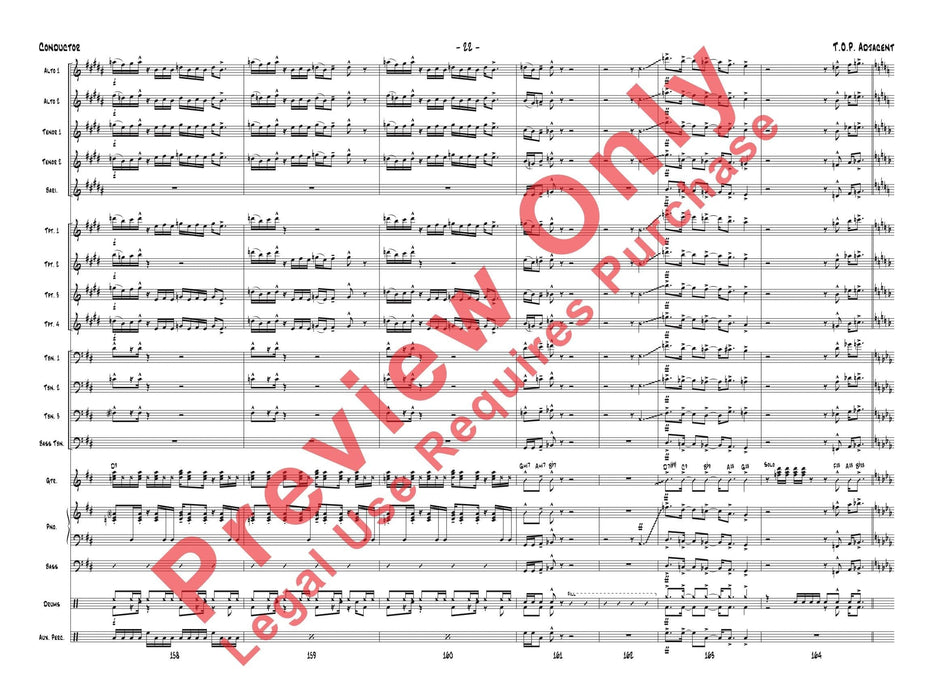 T.O.P. Adjacent As Recorded by Gordon Goodwin's Big Phat Band | 小雅音樂 Hsiaoya Music