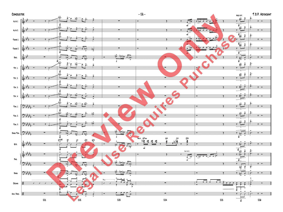 T.O.P. Adjacent As Recorded by Gordon Goodwin's Big Phat Band | 小雅音樂 Hsiaoya Music