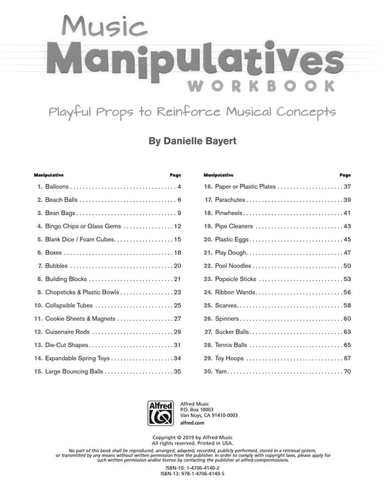 Music Manipulatives Workbook Playful Props to Reinforce Musical Concepts | 小雅音樂 Hsiaoya Music