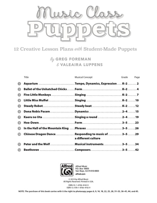 Music Class Puppets 12 Creative Lesson Plans with Student-Made Puppets | 小雅音樂 Hsiaoya Music