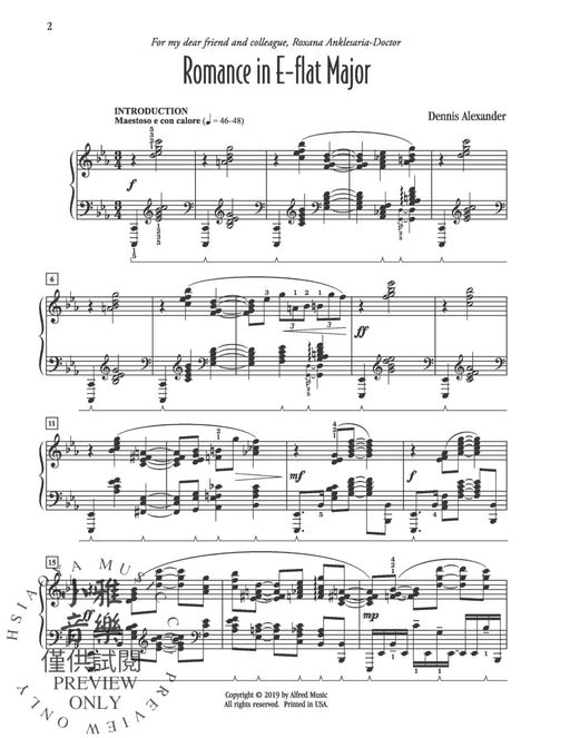 Romance in E-flat Major 浪漫曲 | 小雅音樂 Hsiaoya Music