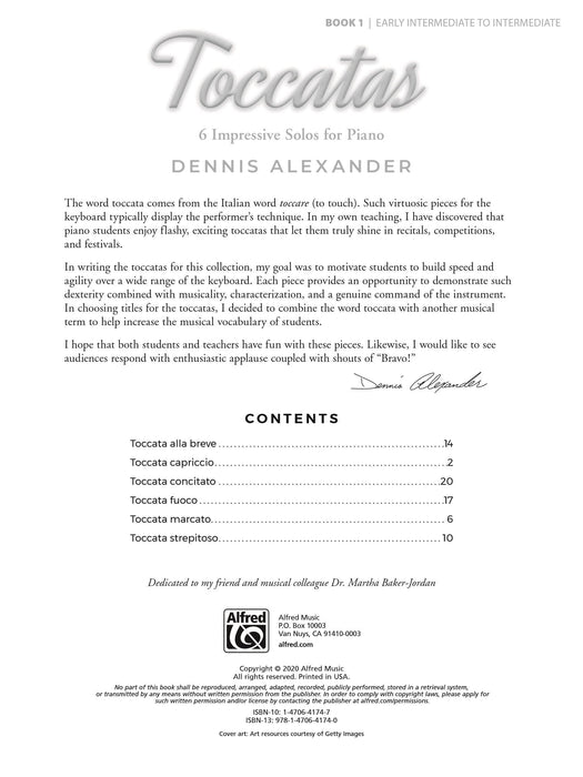 Toccatas, Book 1 6 Impressive Solos for Piano 觸技曲 獨奏 鋼琴 | 小雅音樂 Hsiaoya Music