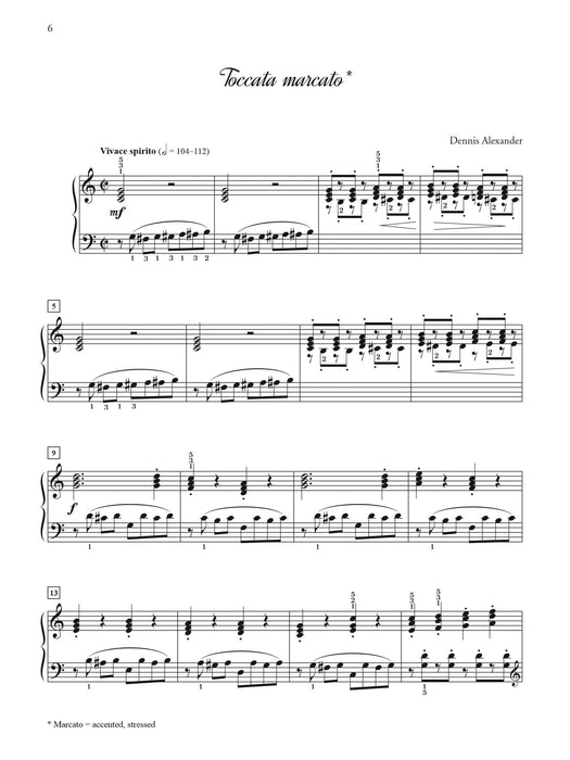 Toccatas, Book 1 6 Impressive Solos for Piano 觸技曲 獨奏 鋼琴 | 小雅音樂 Hsiaoya Music