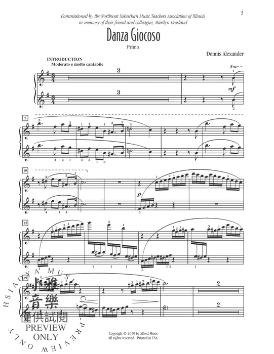 Danza Giocoso | 小雅音樂 Hsiaoya Music