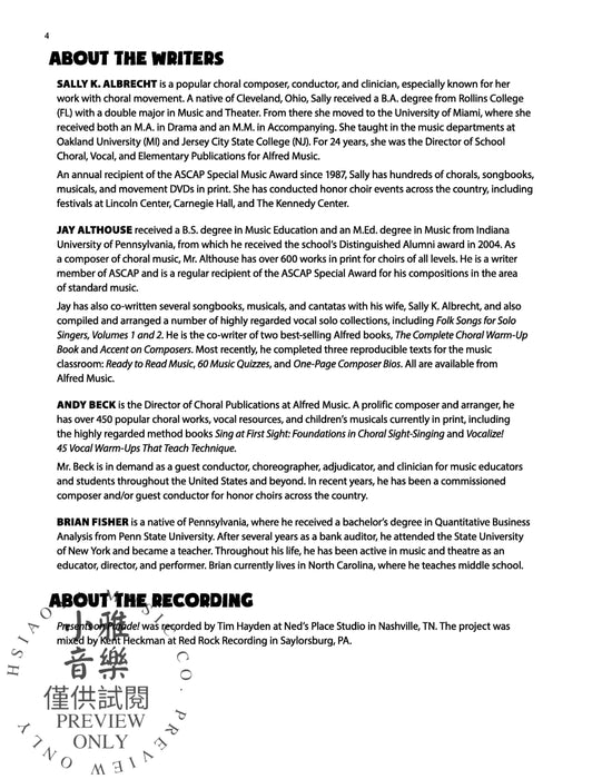 Presents on Parade! A Holiday Mini-Musical for Unison and 2-Part Voices 同度 | 小雅音樂 Hsiaoya Music