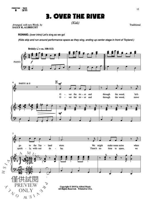 Presents on Parade! A Holiday Mini-Musical for Unison and 2-Part Voices 同度 | 小雅音樂 Hsiaoya Music