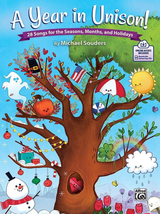 A Year in Unison! 28 Songs for the Seasons, Months, and Holidays 四季 | 小雅音樂 Hsiaoya Music