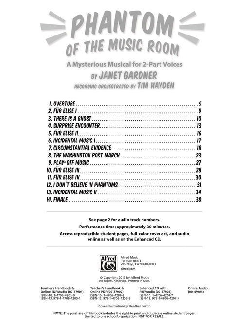 Phantom of the Music Room A Mysterious Musical for 2-Part Voices | 小雅音樂 Hsiaoya Music