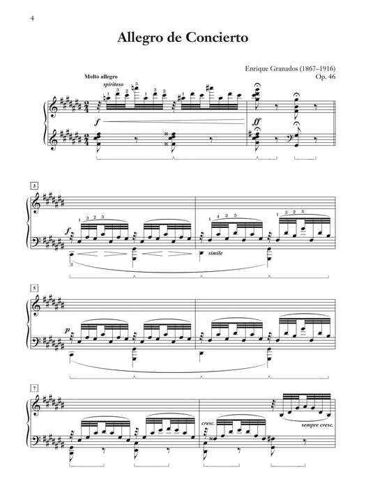 Granados: Allegro de Concierto, Op. 46 快板 | 小雅音樂 Hsiaoya Music