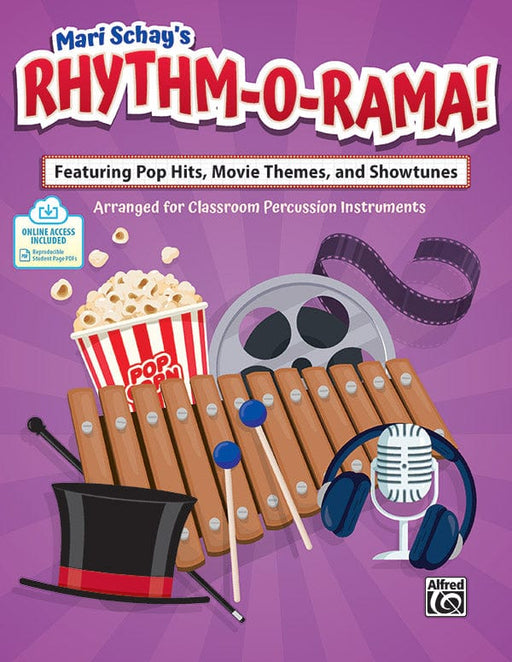 Rhythm-O-Rama! Featuring Pop Hits, Movie Themes, and Showtunes Arranged for Classroom Percussion Instruments 節奏 擊樂器 | 小雅音樂 Hsiaoya Music