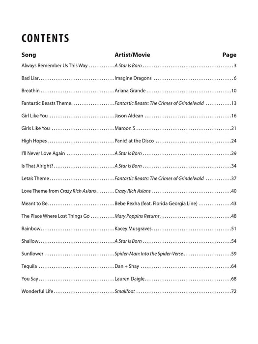 2019 Greatest Pop & Movie Hits Deluxe Annual Edition | 小雅音樂 Hsiaoya Music