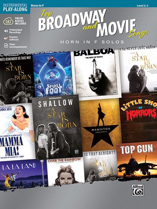 Top Broadway and Movie Songs Horn in F Solos 百老匯 法國號 獨奏 | 小雅音樂 Hsiaoya Music