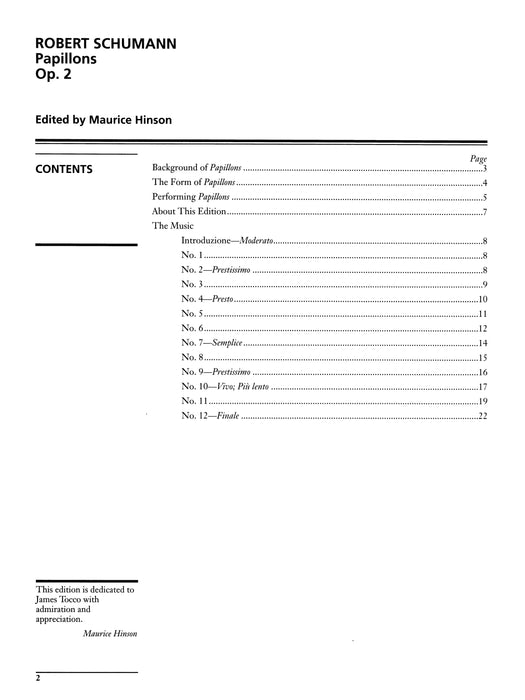 Schumann: Papillons 舒曼羅伯特 蝴蝶夫人 | 小雅音樂 Hsiaoya Music