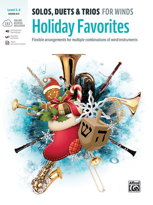Solos, Duets & Trios for Winds: Holiday Favorites Flexible Arrangements for Multiple Combinations of Wind Instruments 獨奏 二重奏 三重奏 管樂 | 小雅音樂 Hsiaoya Music