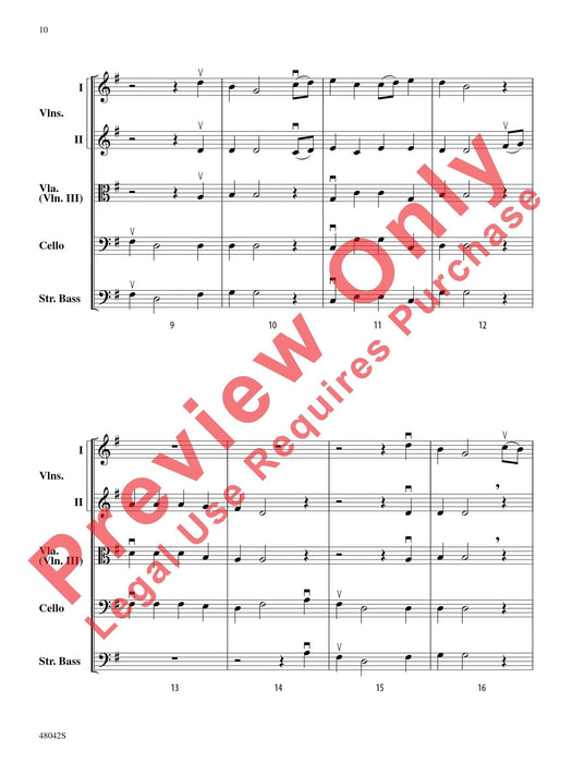 Terpsichore Mvt. I. Bransle / Mvt. II. Sarabande / Mvt. III. Bourée 薩拉班德 總譜 | 小雅音樂 Hsiaoya Music