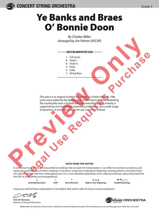 Ye Banks and Braes O' Bonnie Doon 總譜 | 小雅音樂 Hsiaoya Music