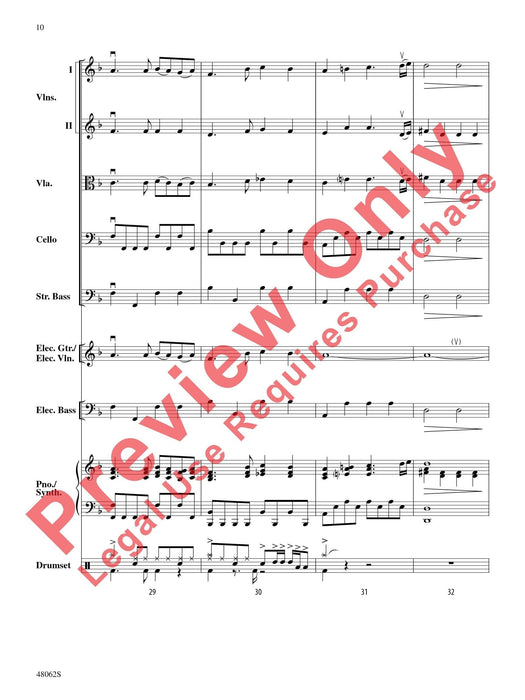 Midnight Christmas Eve As Performed by Trans-Siberian Orchestra 聖誕節 管弦樂團 總譜 | 小雅音樂 Hsiaoya Music