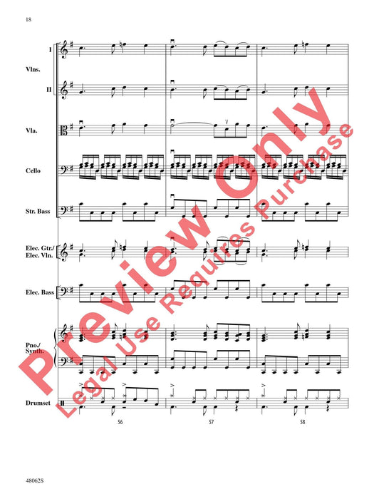 Midnight Christmas Eve As Performed by Trans-Siberian Orchestra 聖誕節 管弦樂團 總譜 | 小雅音樂 Hsiaoya Music