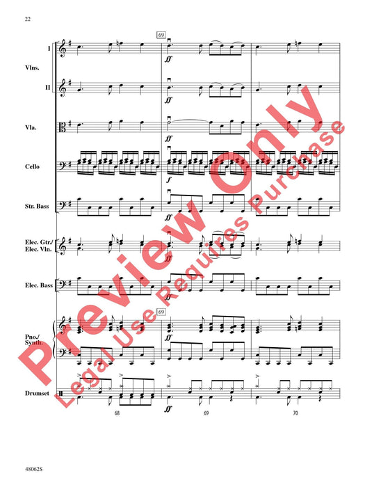 Midnight Christmas Eve As Performed by Trans-Siberian Orchestra 聖誕節 管弦樂團 總譜 | 小雅音樂 Hsiaoya Music