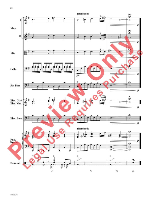 Midnight Christmas Eve As Performed by Trans-Siberian Orchestra 聖誕節 管弦樂團 總譜 | 小雅音樂 Hsiaoya Music