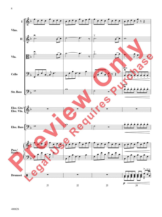 Midnight Christmas Eve As Performed by Trans-Siberian Orchestra 聖誕節 管弦樂團 總譜 | 小雅音樂 Hsiaoya Music