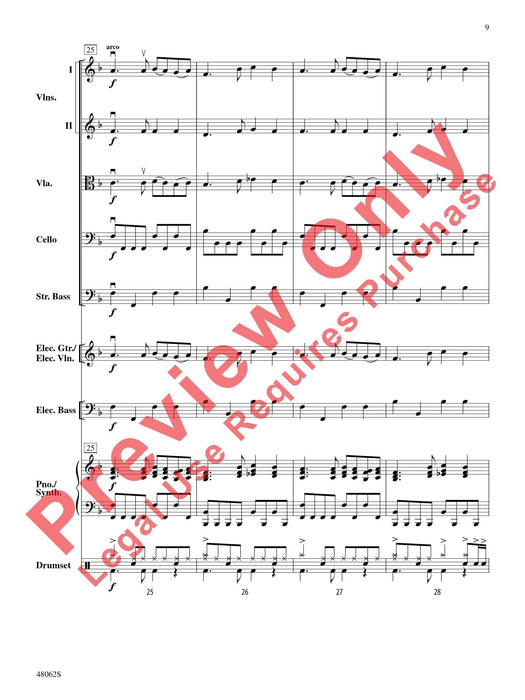 Midnight Christmas Eve As Performed by Trans-Siberian Orchestra 聖誕節 管弦樂團 總譜 | 小雅音樂 Hsiaoya Music