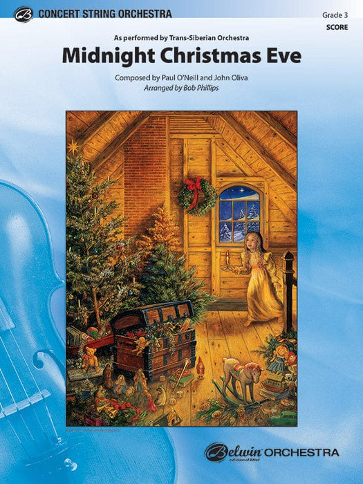 Midnight Christmas Eve As Performed by Trans-Siberian Orchestra 聖誕節 管弦樂團 總譜 | 小雅音樂 Hsiaoya Music