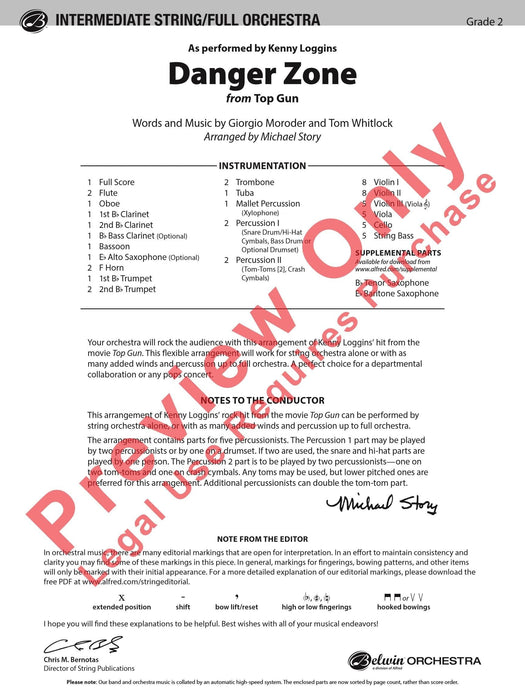 Danger Zone from Top Gun As Performed by Kenny Loggins 總譜 | 小雅音樂 Hsiaoya Music