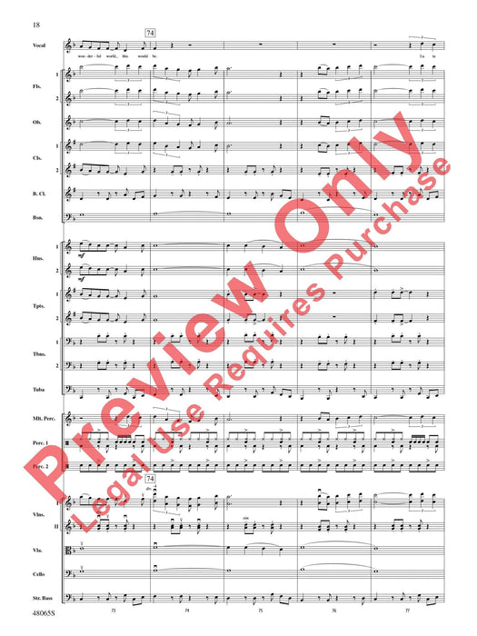 Wonderful Worlds Featuring: What a Wonderful World / (What a) Wonderful World 總譜 | 小雅音樂 Hsiaoya Music