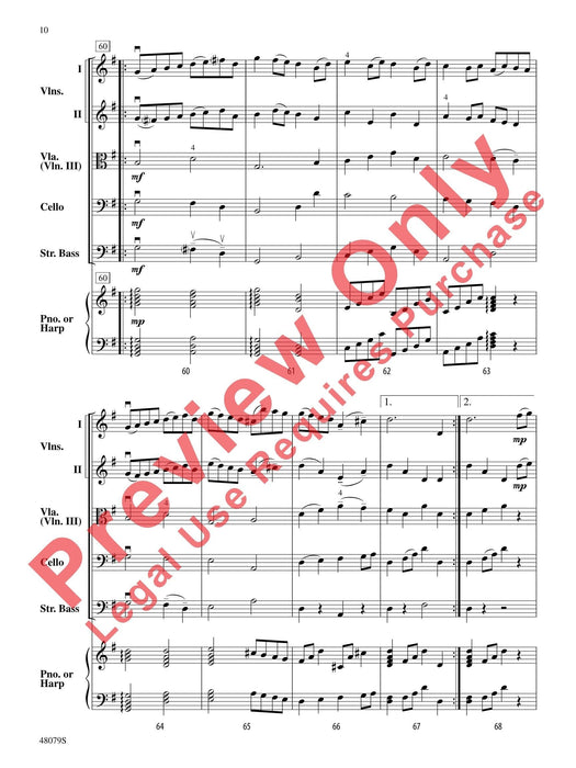 O'Carolan's Draught 耶誕頌歌 總譜 | 小雅音樂 Hsiaoya Music