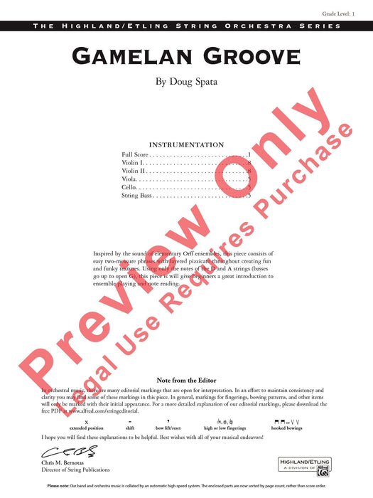 Gamelan Groove 總譜 | 小雅音樂 Hsiaoya Music