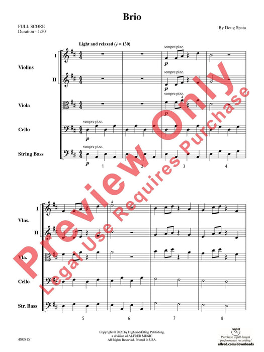 Brio 總譜 | 小雅音樂 Hsiaoya Music