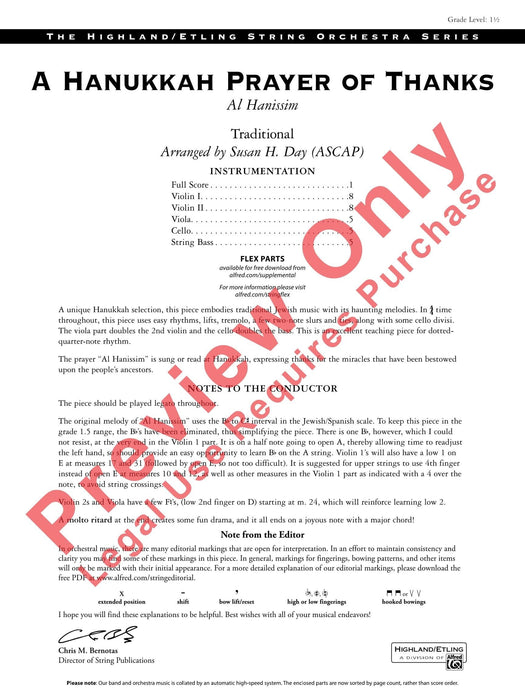 A Hanukkah Prayer of Thanks Al Hanissim 總譜 | 小雅音樂 Hsiaoya Music