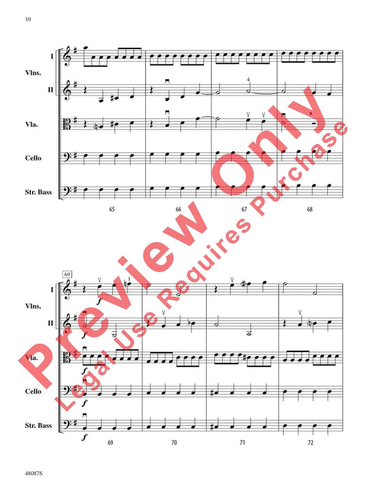 Allegro From Concerto Grosso, Op. 6, No. 1 韓德爾 快板 大協奏曲 總譜 | 小雅音樂 Hsiaoya Music