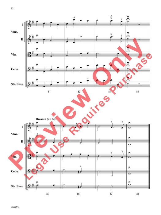 Allegro From Concerto Grosso, Op. 6, No. 1 韓德爾 快板 大協奏曲 總譜 | 小雅音樂 Hsiaoya Music