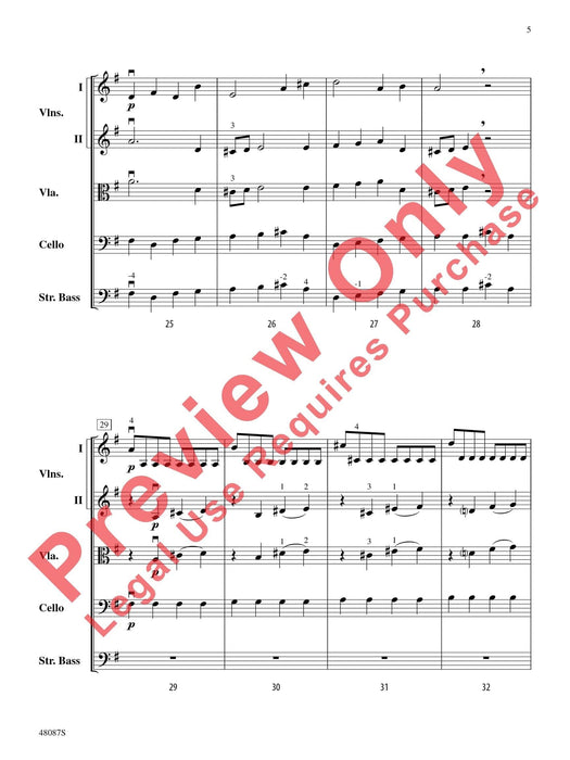 Allegro From Concerto Grosso, Op. 6, No. 1 韓德爾 快板 大協奏曲 總譜 | 小雅音樂 Hsiaoya Music