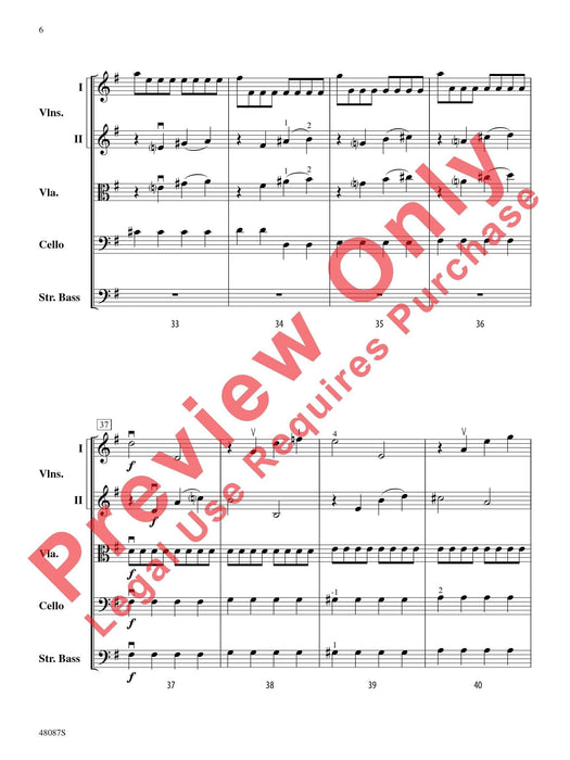 Allegro From Concerto Grosso, Op. 6, No. 1 韓德爾 快板 大協奏曲 總譜 | 小雅音樂 Hsiaoya Music