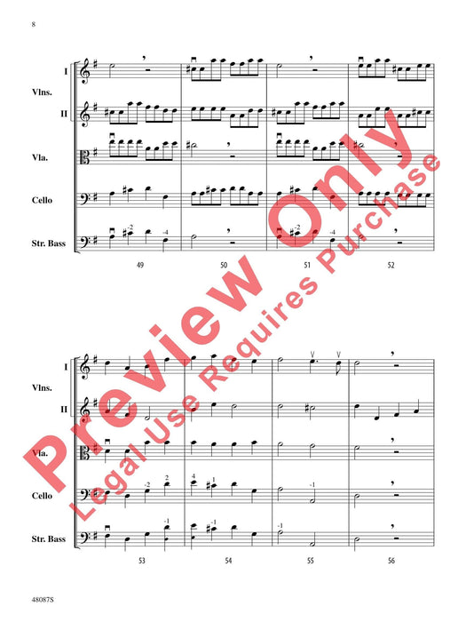 Allegro From Concerto Grosso, Op. 6, No. 1 韓德爾 快板 大協奏曲 總譜 | 小雅音樂 Hsiaoya Music