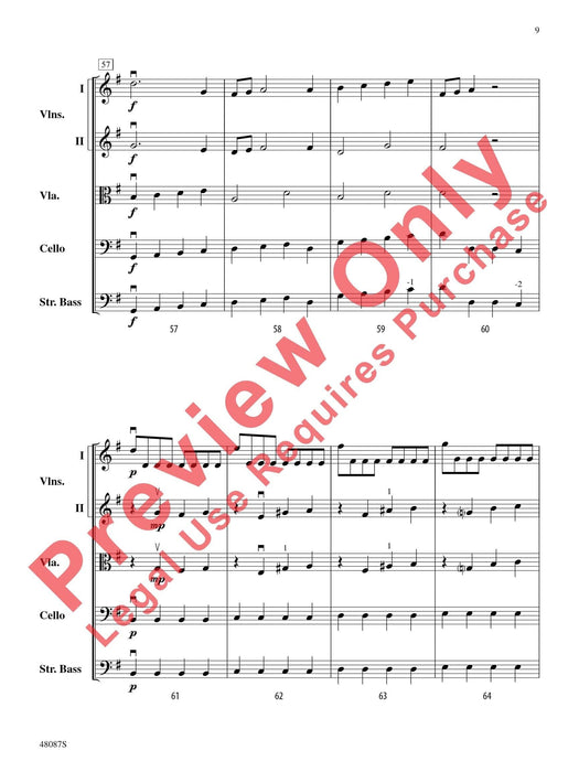 Allegro From Concerto Grosso, Op. 6, No. 1 韓德爾 快板 大協奏曲 總譜 | 小雅音樂 Hsiaoya Music