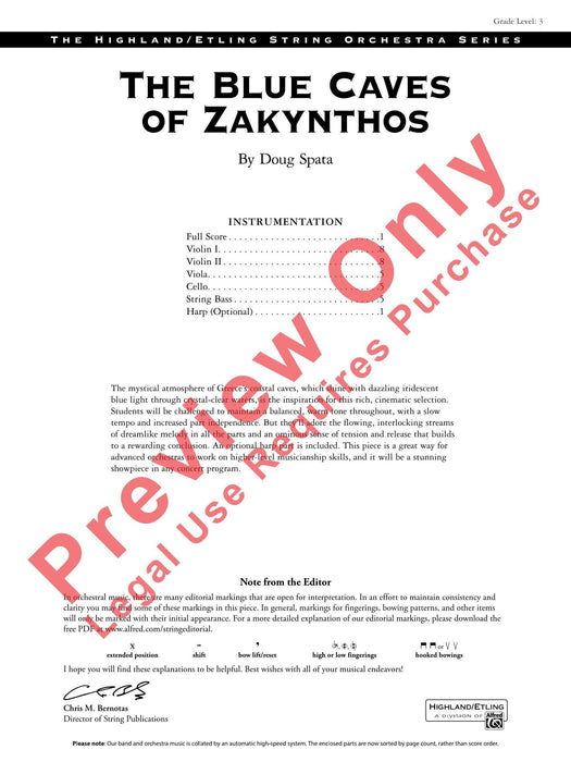 The Blue Caves of Zakynthos 總譜 | 小雅音樂 Hsiaoya Music