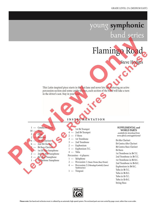 Flamingo Road 總譜 | 小雅音樂 Hsiaoya Music